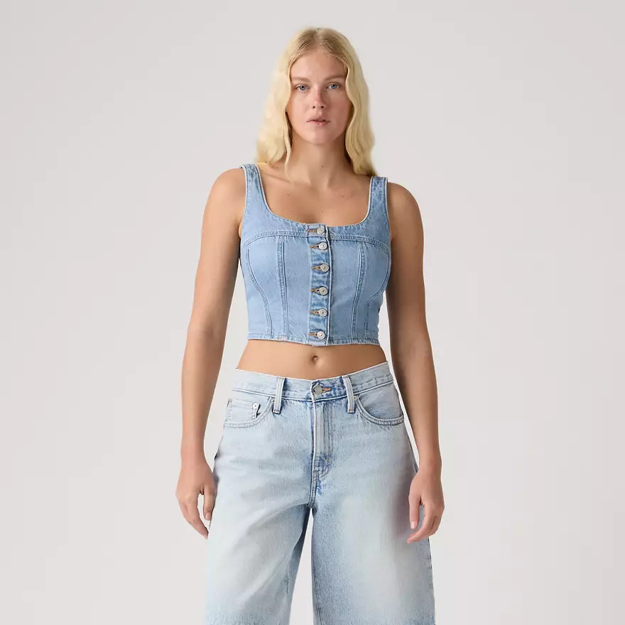 Women's Audra Seamed Top — gallery image